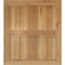 Ekena Millwork Framed Board-n-Batten Shutters, Rough Sawn Western Red Cedar, 21 1/2W x 24H, PR RBF06S21X024RWR - alternate 5